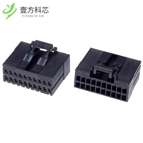 原厂原装1-1318118-9 CONN RECEPT 20POS DUAL KEY