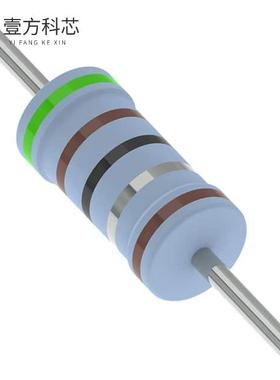 原厂原装MFR-25FRF52-5R1 RES 5.1 OHM 1% 1/4W AX