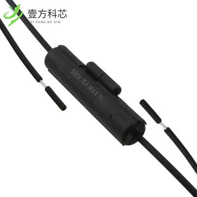 原厂原装01500322H FUSE HLDR CART 500V 15A IN L