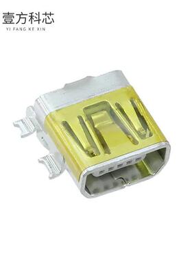 原厂原装0678038020 CONN RCPT USB2.0 MINI AB SM