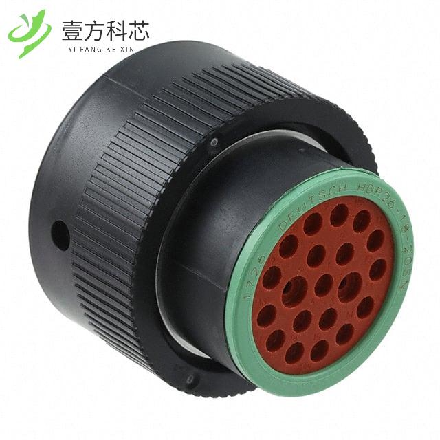 原厂原装HDP26-18-20SN CONN PLUG HSG FMALE 20PO