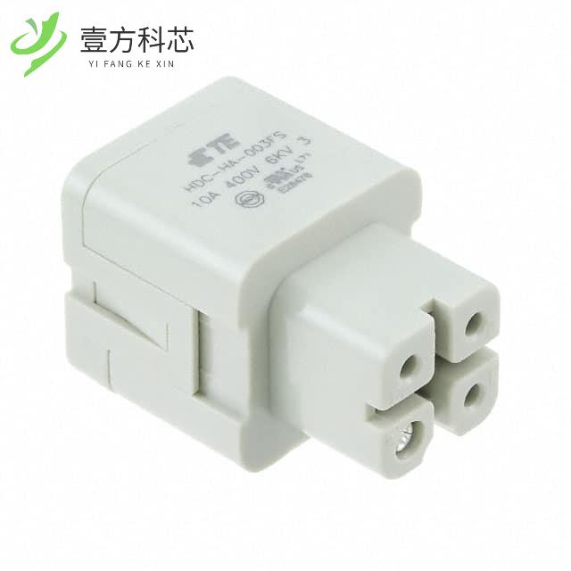 原厂原装HA-003-FS INSERT FEMALE 3+1GND PUSHIN全