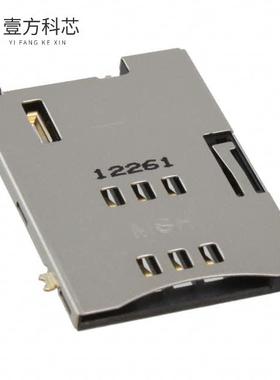 原厂原装0475531001 CONN SIM CARD PUSH-PUSH R/A