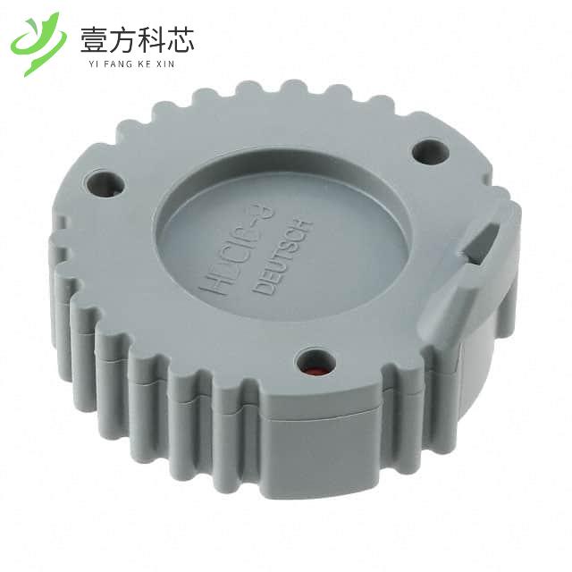 原厂原装HDC16-9 CONN PROTECTIVE COVER 9 GRAY全新正品
