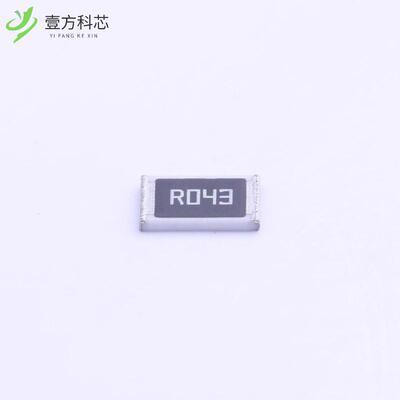 原厂原装CR1812JR043E04Z 43mΩ ±5% 500mW全新正品