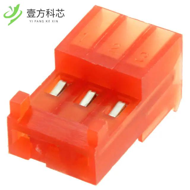 原厂原装3-643813-3 CONN RCPT 3POS IDC 22AWG TI