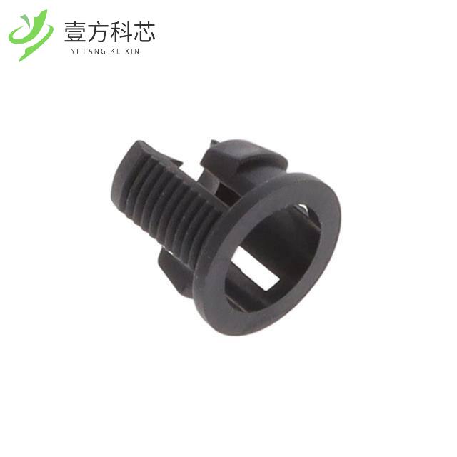 原厂原装C-105-SR LED HOLDER PNL MT 5MM NYL BK全