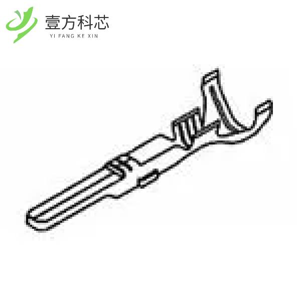 原厂原装171661-2 CONN TAB 16-20AWG CRIMP GOLD全