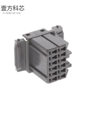 原厂原装174913-6 HYBRID PLUG HSG 12P GRAY全新正品