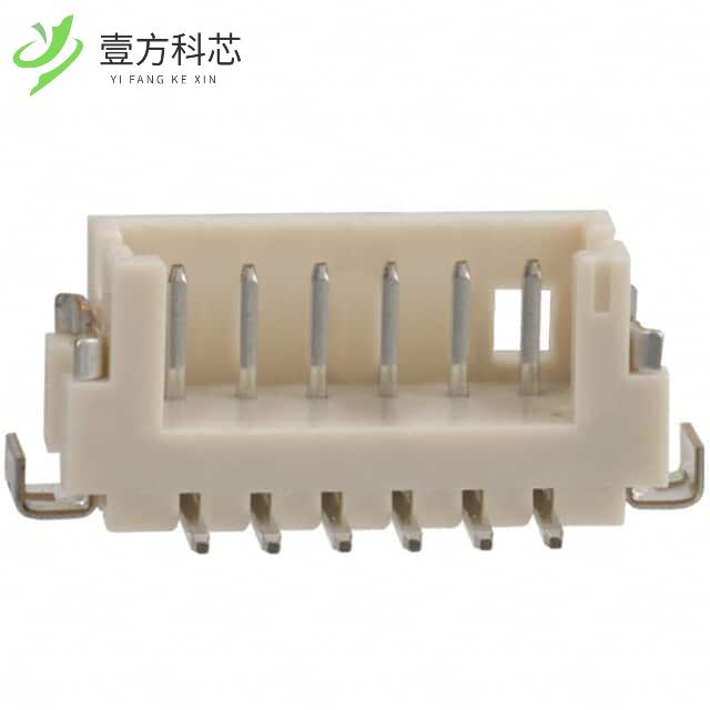 原厂原装DF13C-6P-1.25V(21) CONN HEADER SMD 6PO
