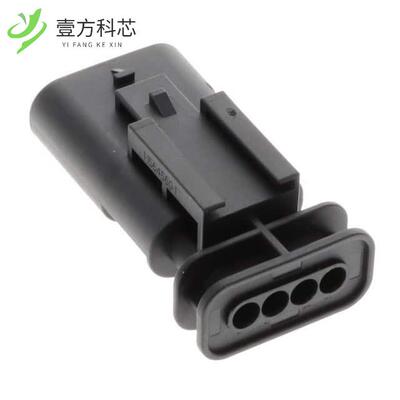 原厂原装1-1564559-1 CONN PLUG HSG 4POS 4.00MM全