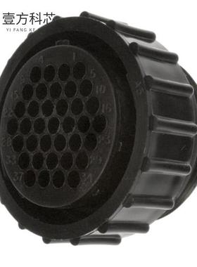 原厂原装206150-1 CONN PLG HSG FMALE 37POS INLI