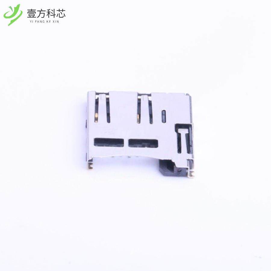 原厂原装TF-001B 自弹式 SD卡(TF卡) 卡座全新正品,电子元器件市场,RF模块/射频模块,淘宝优惠券,粉丝福利购,淘宝优惠卷