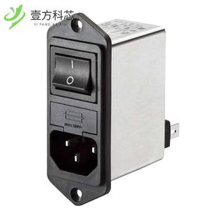 PWR IEC320 FN281 C14 RCPT MOD 原厂原装 ENT