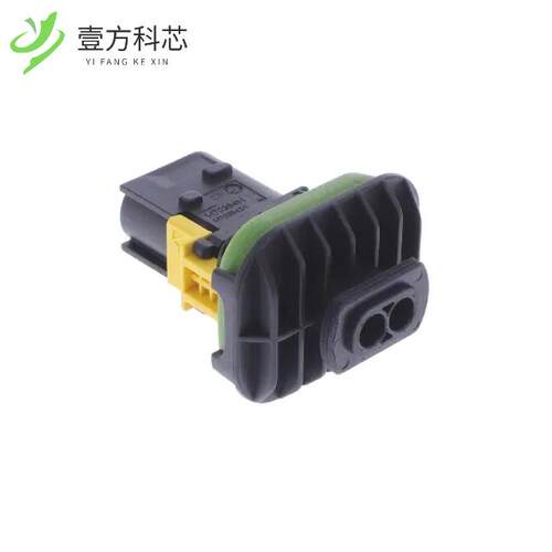原厂原装1-1703841-1 CONN PLUG HSG 2POS 6.00MM全