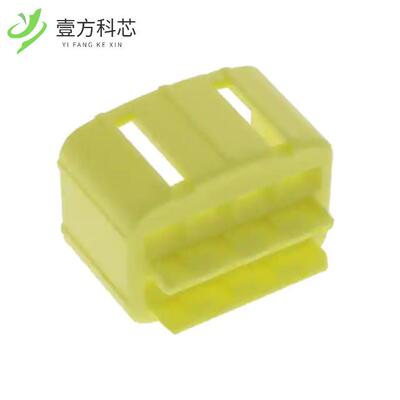 原厂原装174985-7 CONN CAP DOUBLE 8POS YELLOW全新正品