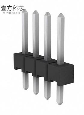 原厂原装5-146282-4 CONN HEADER VERT 4POS 2.54M