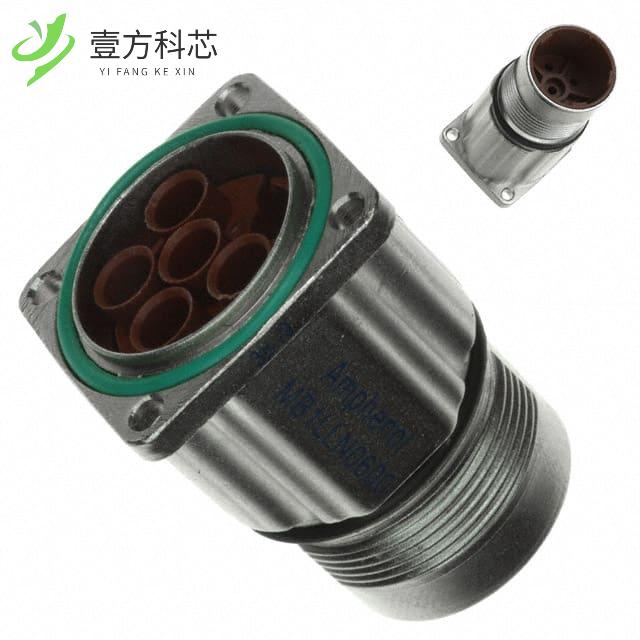 原厂原装MB1LLN0600 CONN RCPT HSNG MALE 6POS PN