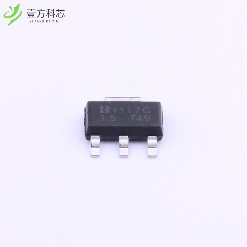 原厂原装LM1117S-1.5 Vin=20V Vout=1.5V 1A 75dB@
