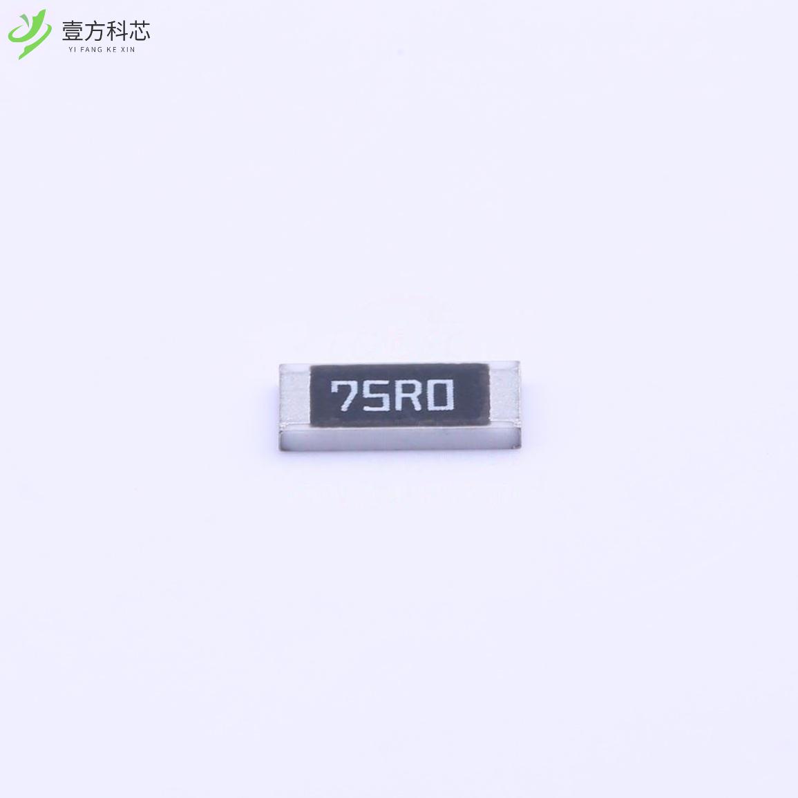 原厂原装CR2010F75R0E04Z 75Ω ±1% 750mW全新正品