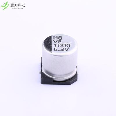 原厂原装VE-102M0JTR-1010 贴片铝电解电容 ±20% 1