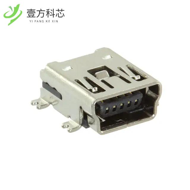 原厂原装MUSB-05-F-B-SM-A CONN RCPT USB2.0 MINI