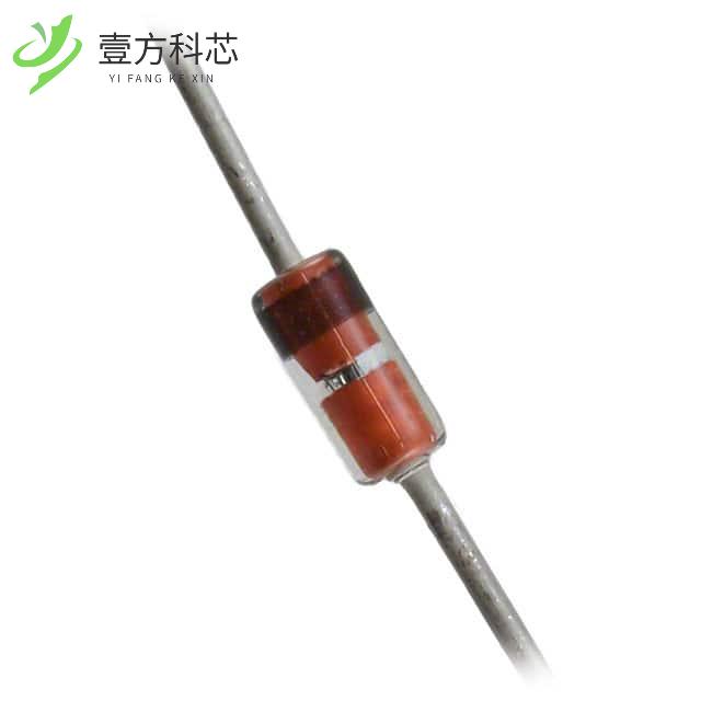 原厂原装BZX79C4V7 DIODE ZENER 4.7V 500MW DO35全