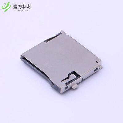 原厂原装TF PUSH 自弹式 SD卡(TF卡) 卡座 外焊式全