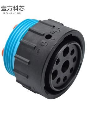 原厂原装AHDP06-24-09SR-WTA CONN PLUG HSNG FMAL