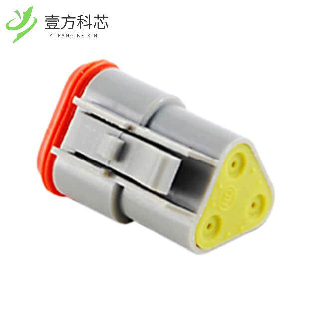 原厂原装AT06-3S-RD01 CONN PLUG 3POS全新正品