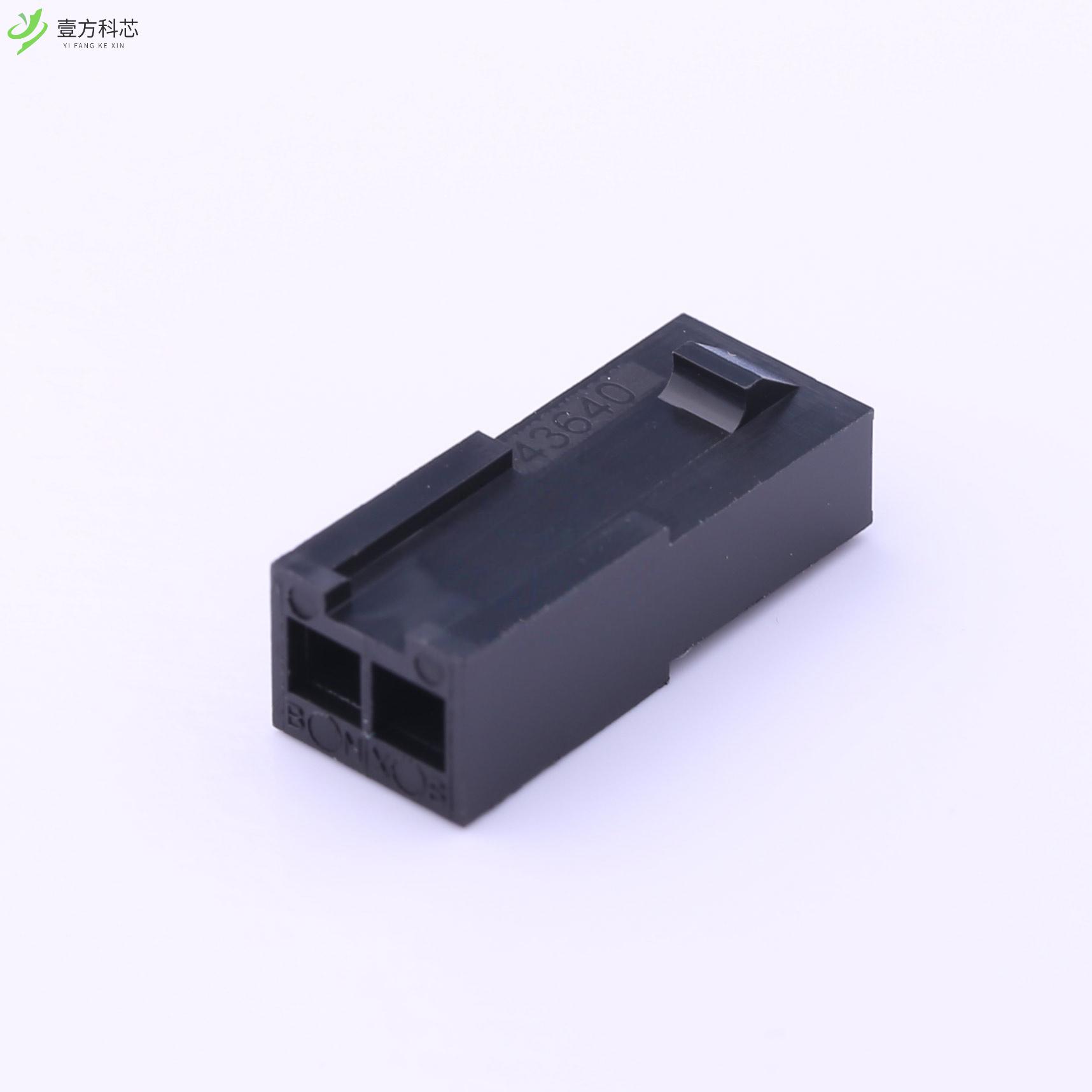 原厂原装436400201 3mm 1x2P全新正品