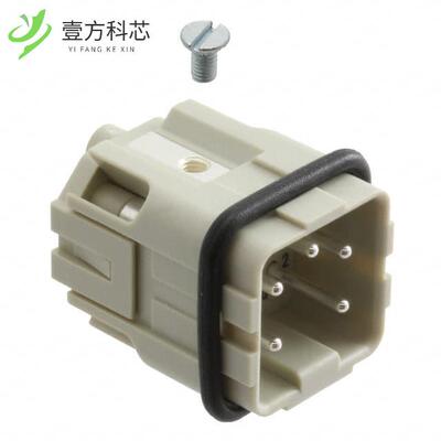 原厂原装09200042611 INSERT MALE 4POS+1GND SCRE