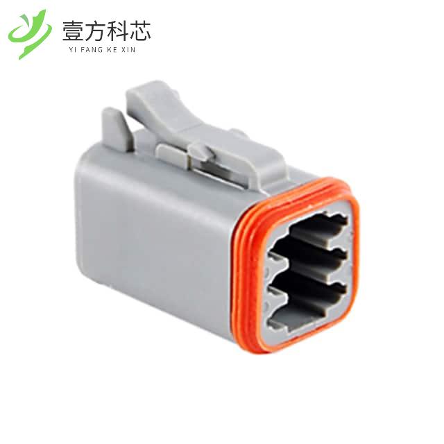原厂原装AT06-6S-RD01 CONN PLUG 6POS全新正品