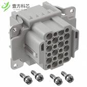 1GND 原厂原装 FEMALE 24POS 09160243101 INSERT