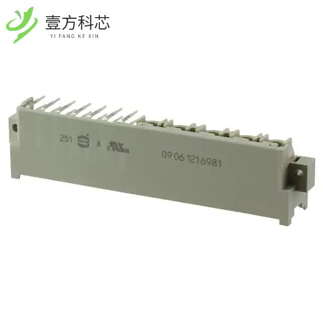 原厂原装09061216981 CONN DIN HDR 26POS PCB RA