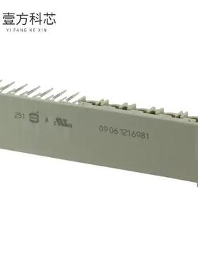 原厂原装09061216981 CONN DIN HDR 26POS PCB RA