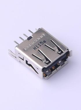 原厂原装UB0112C-4HH9-4F Type-A 母座 直插全新正品