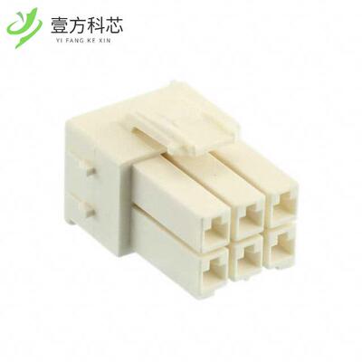 原厂原装368576-1 CONN PLUG HSG 6POS 3.96MM全新正品