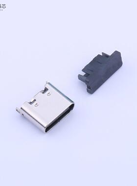 原厂原装TYPE-604S-T3 Type-C 母座 立贴