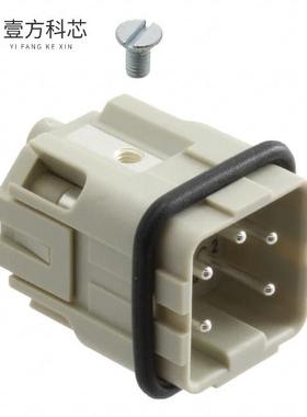原厂原装09200042611 INSERT MALE 4POS+1GND SCRE