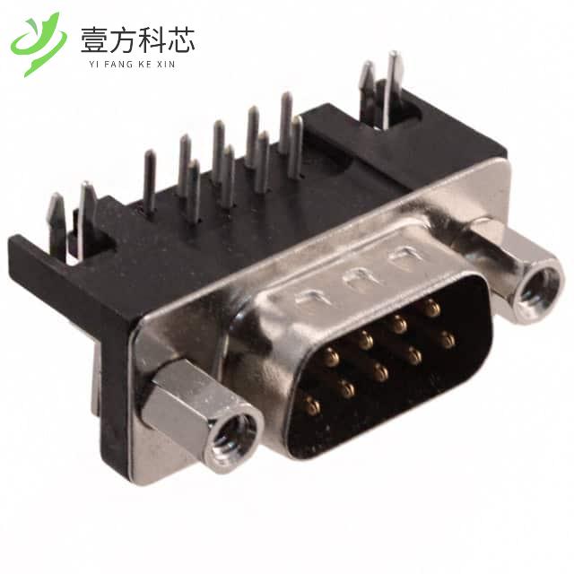 原厂原装09681637813 CONN D-SUB PLUG 9POS R/A S