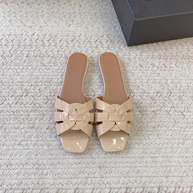 特价断码经典舒适百搭漆皮平底拖鞋女外穿气质优雅小女人,女鞋,时装凉鞋,淘宝优惠券,粉丝福利购,淘宝优惠卷