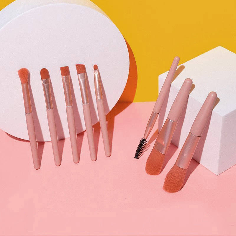 莫兰迪哑光软毛眼影刷腮红刷初学者美妆工具8支迷你化妆刷套装,家庭/个人清洁工具,洗脸刷/化妆刷,淘宝优惠券,粉丝福利购,淘宝优惠卷