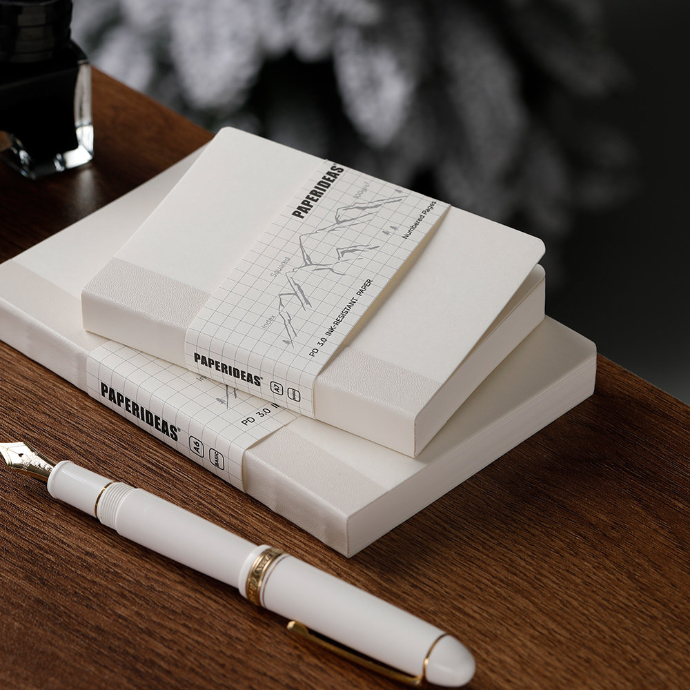 记事本PAPERIDEAS裸背本A5方格