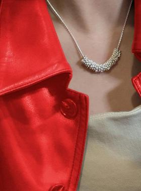 纯银小众设计高级转运珠项链女