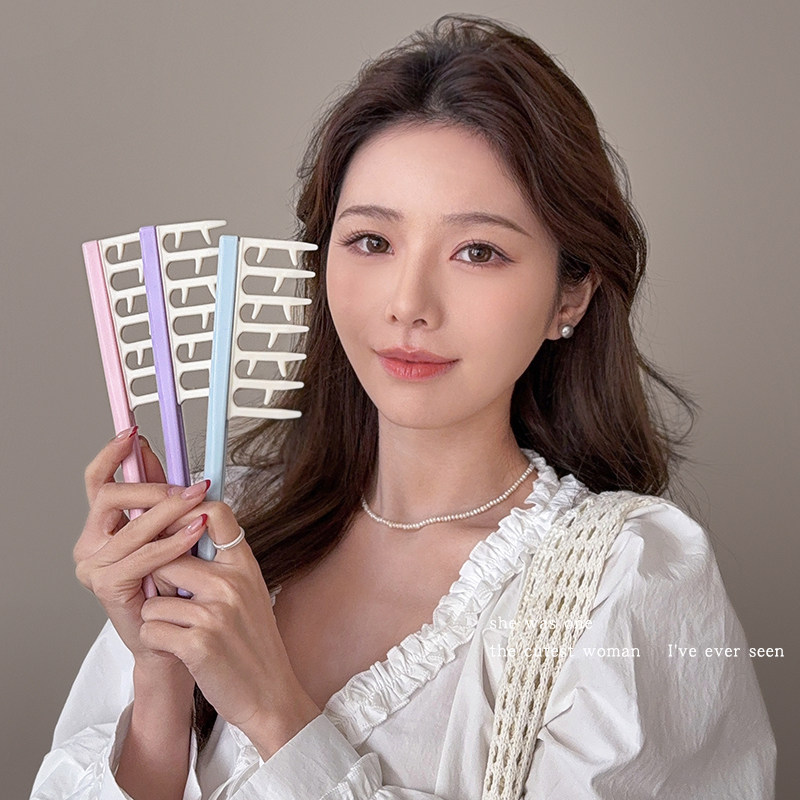 卷发烫发专用宽齿鹿角梳大齿梳子女士长发家用顺发梳发根蓬松神器,饰品/流行首饰/时尚饰品新,发饰,淘宝优惠券,粉丝福利购,淘宝优惠卷