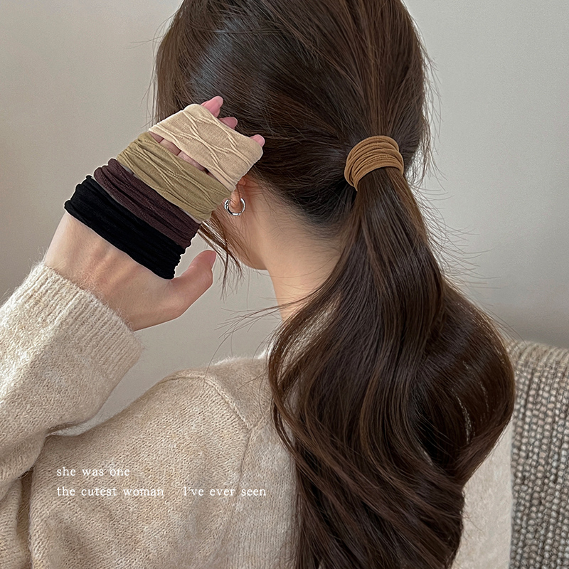 宽边无缝高弹力耐用橡皮筋