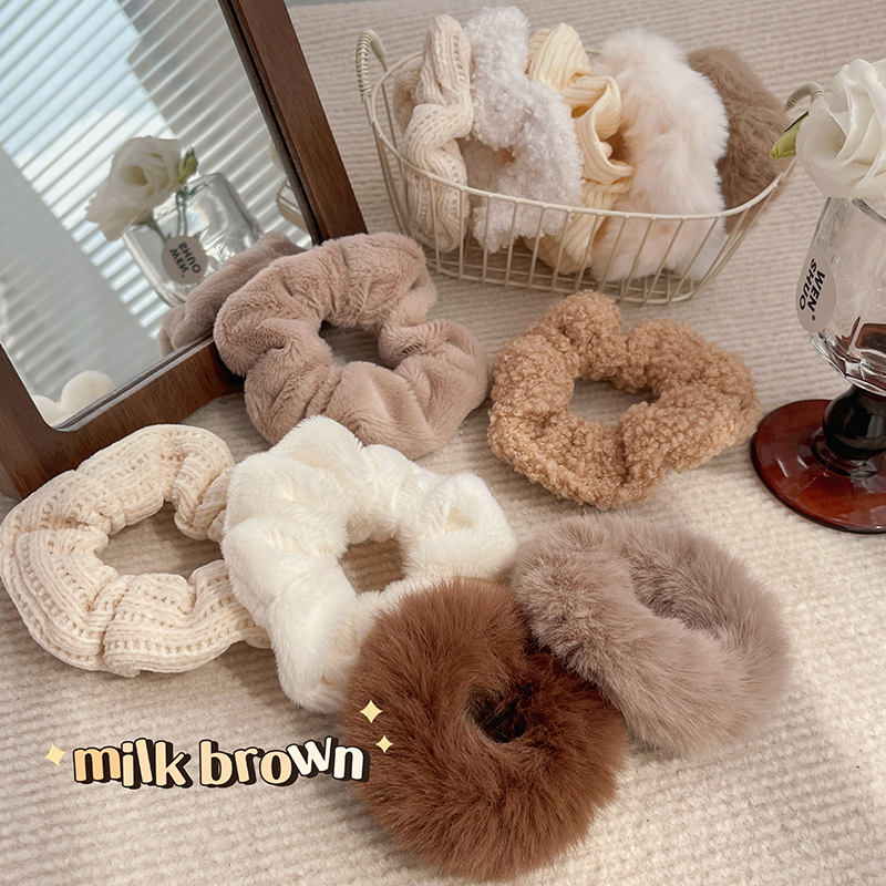 简约气质扎马尾大肠发圈