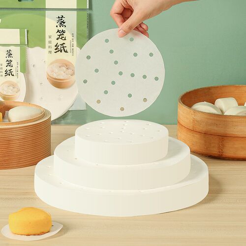 蒸馍馍做馒头的垫子包子饺子不粘垫纸食用级蒸笼纸防粘18cm15单个