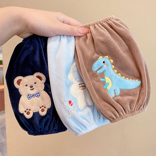 儿童袖套男女童秋冬防寒保暖护袖2025新款防污耐脏女童衣袖保护套